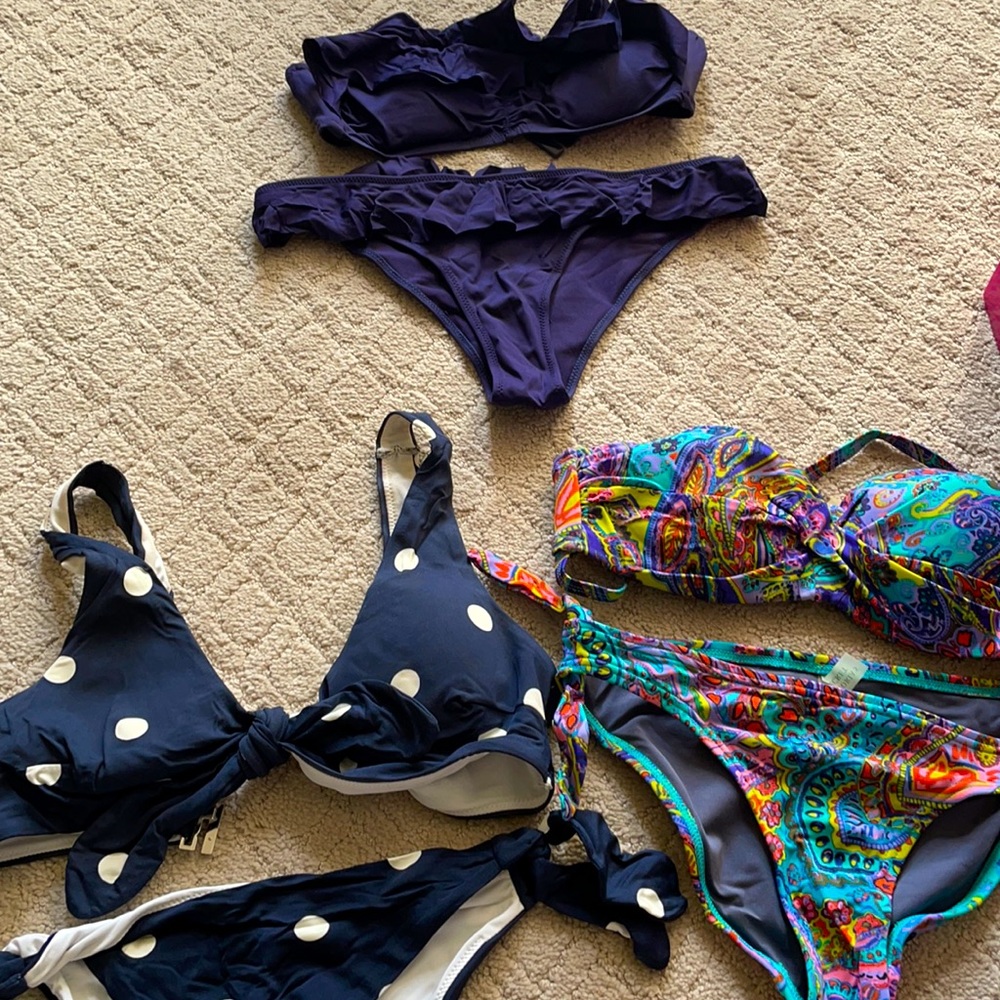 Mix of bathing suit sets